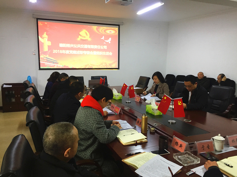 集團(tuán)公司開展2018年度基層黨組織抓黨建、黨風(fēng)廉潔建設(shè)專項(xiàng)述職考核