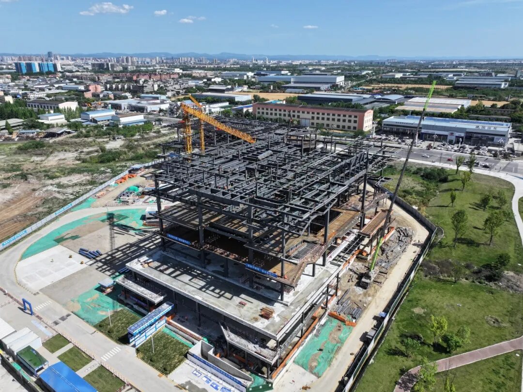 一線傳真│奮斗不止，筑鼎未來——市博物館建設(shè)項(xiàng)目主體結(jié)構(gòu)順利封頂